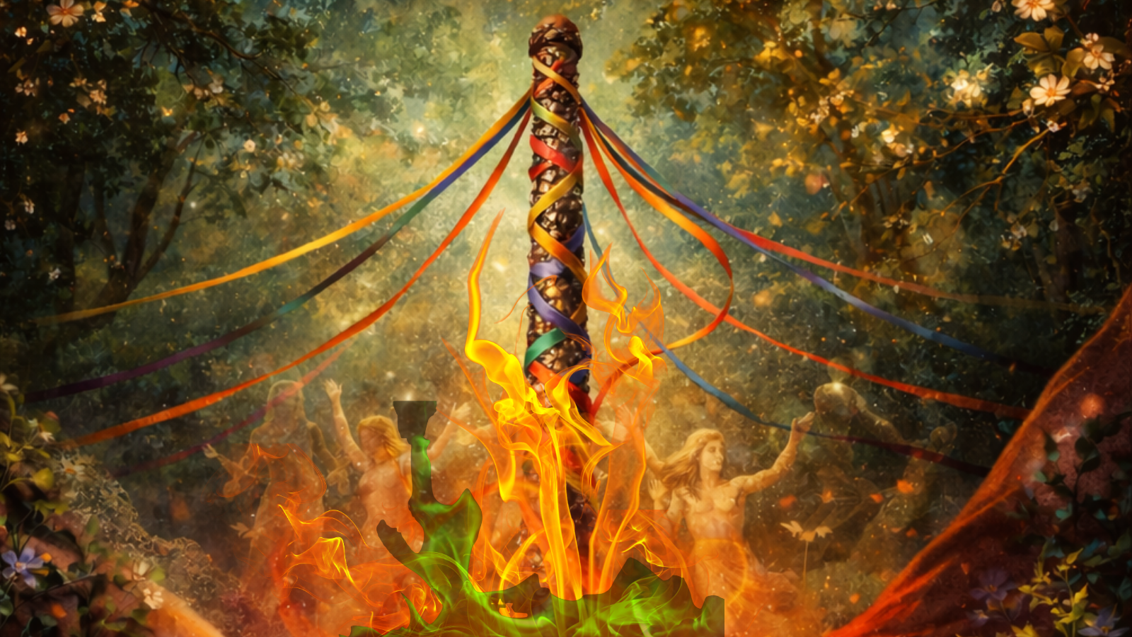 The Night Three Thresholds Open 🔥 A Deeper Look at Beltane Eve & the Sabbat