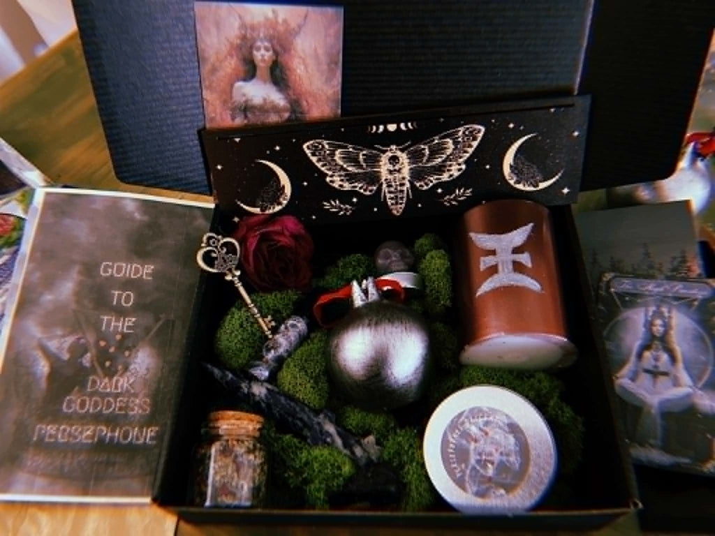 Persephone Dark Goddess Box