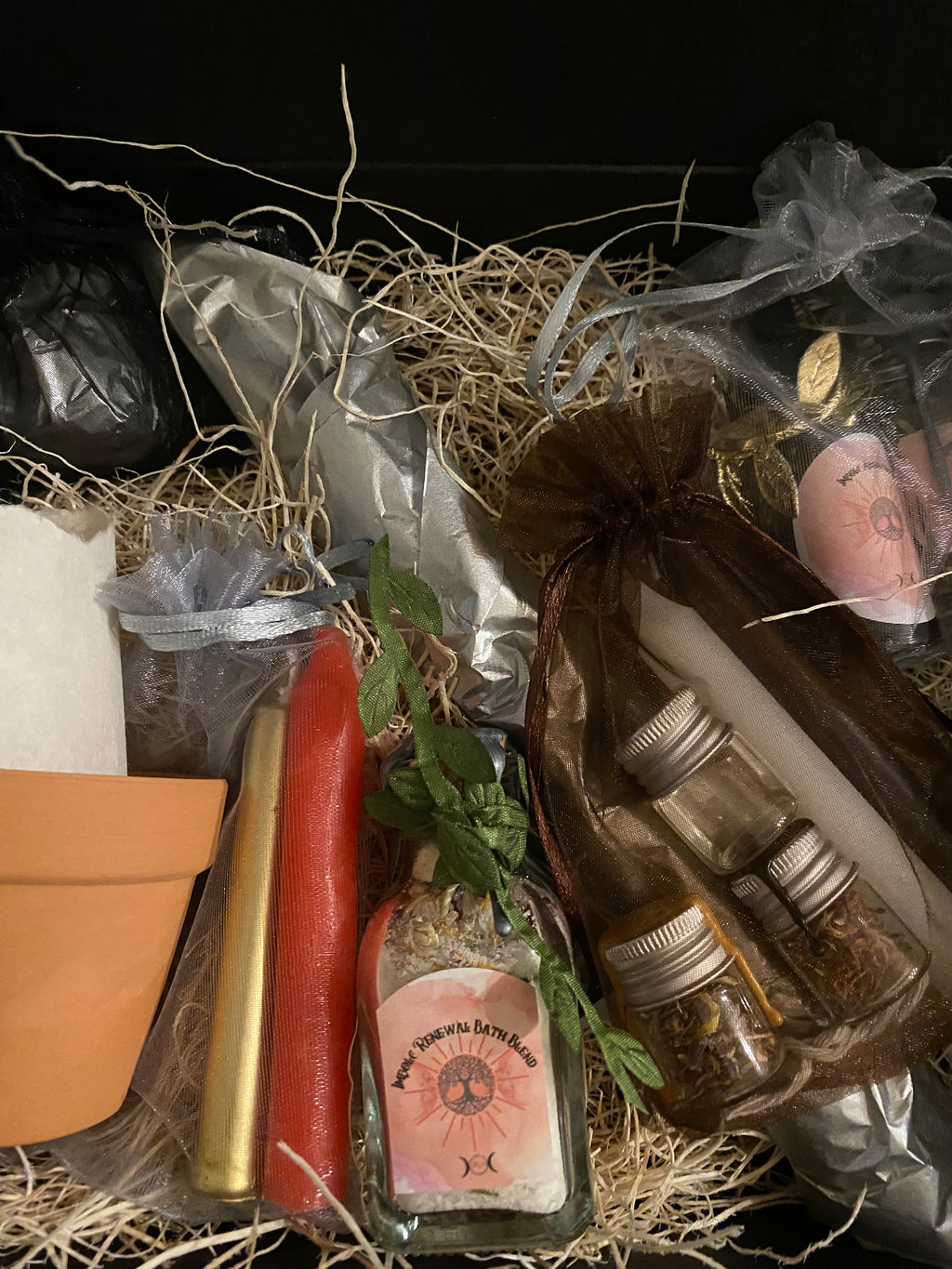 Imbolc Ritual Sabbat box for your Celebration ! Magickal items for Altar,Decor, Spell Work, Ritual, Tools & Divination