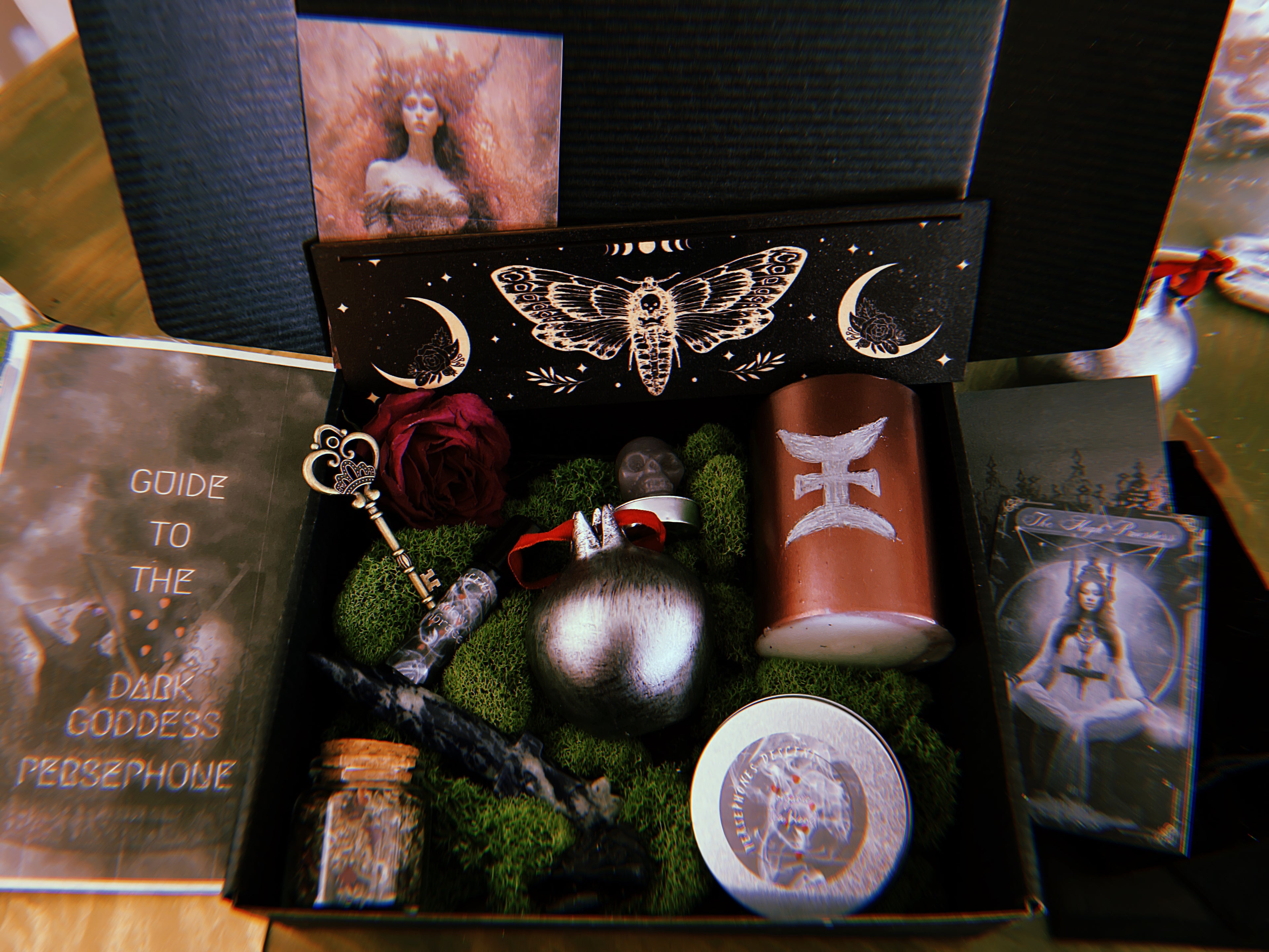 Persephone Dark Goddess Box