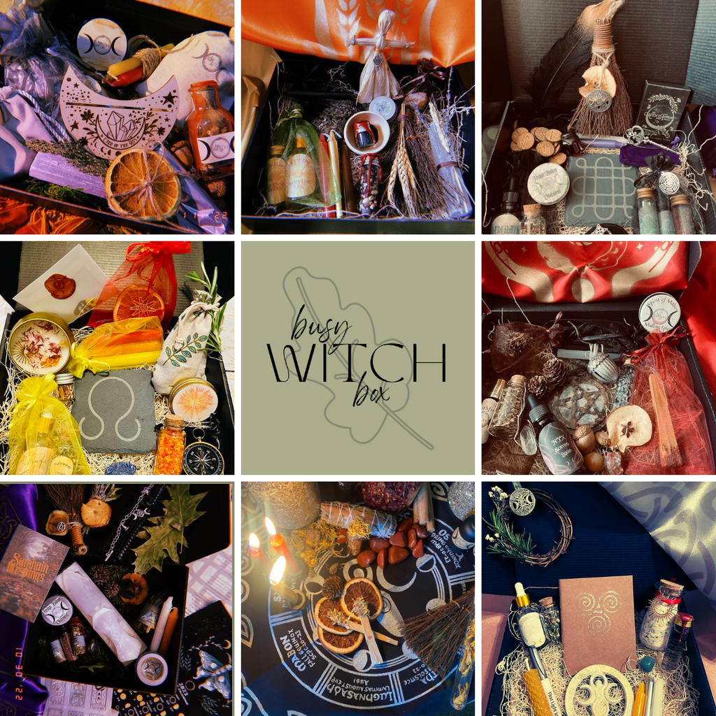 Wheel of the Year Sabbat Ritual Subscription- All 8 Sabbats Prepaid | Busy Witch Box