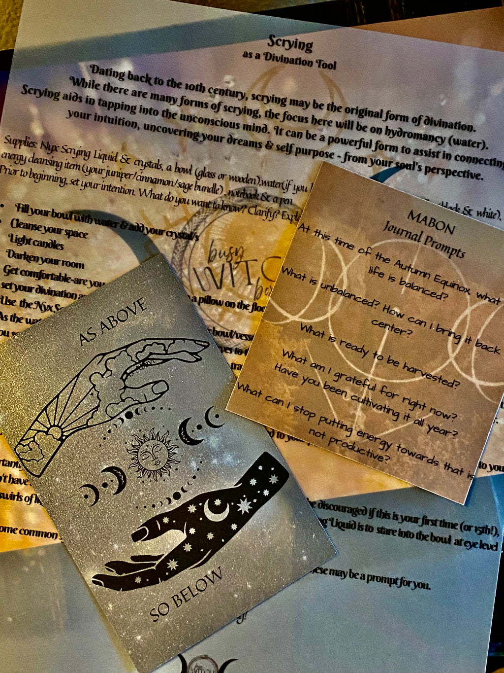 Mabon Sabbat Box - One-Time