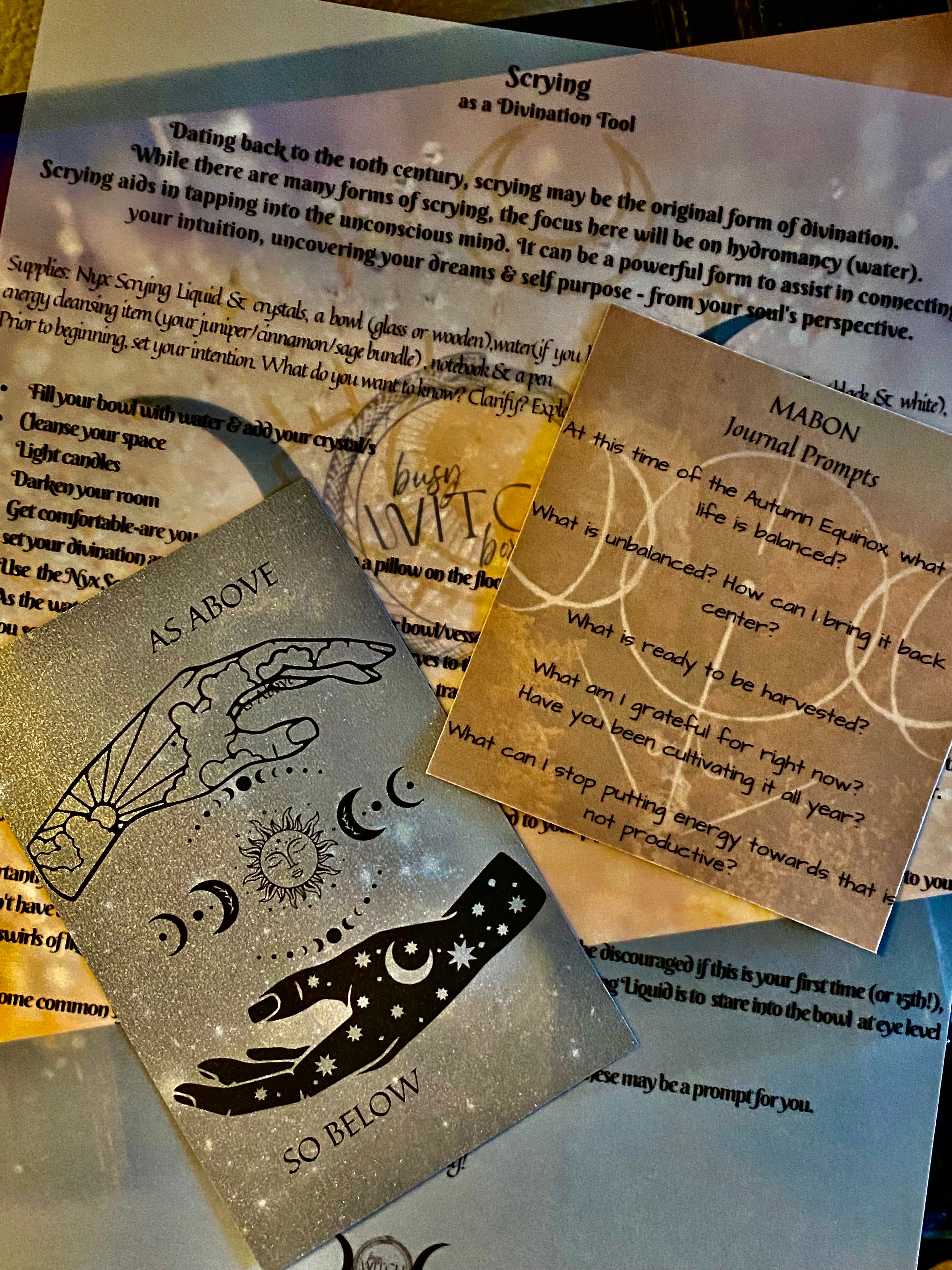 Mabon Sabbat Box - One-Time