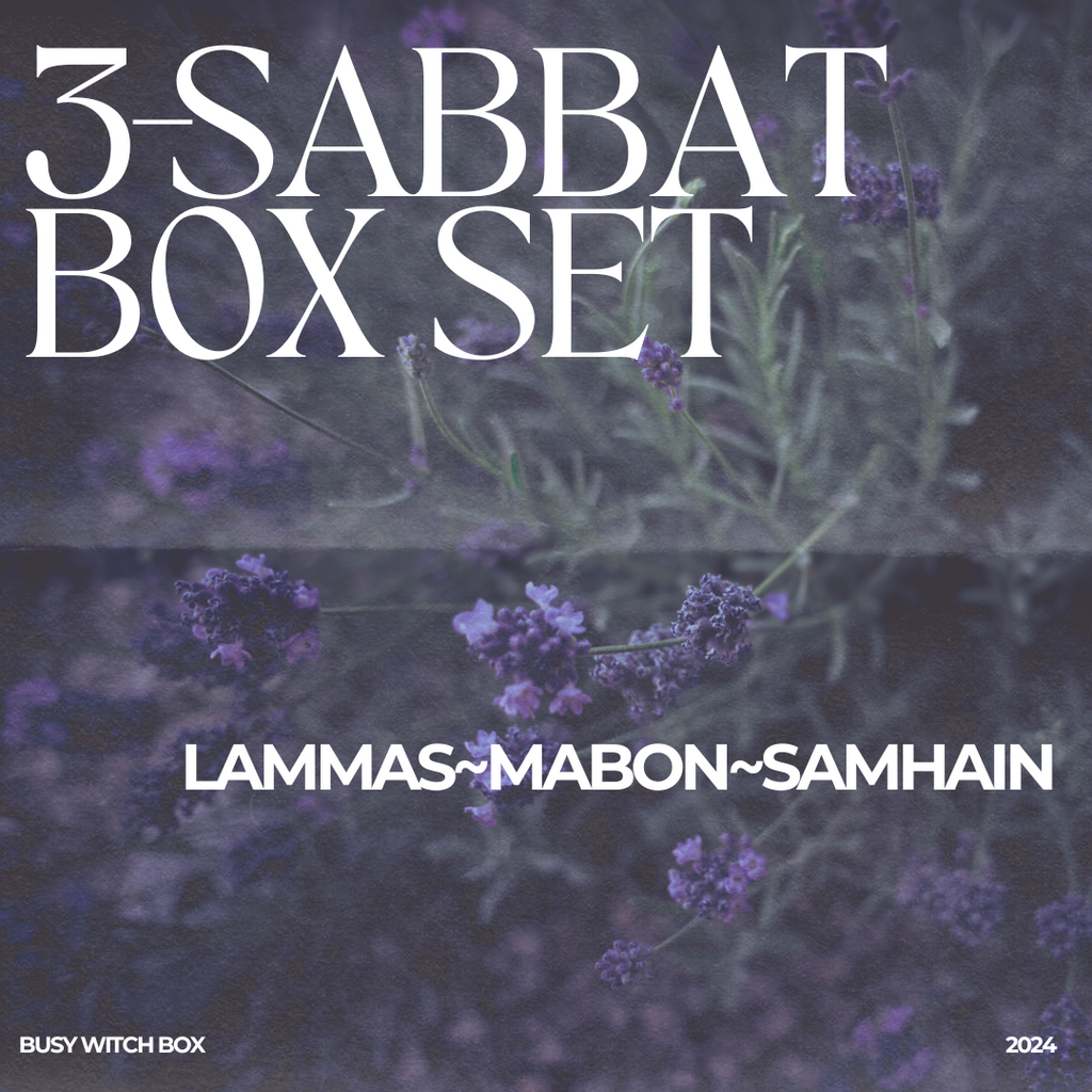 Mabon, Samhain & Yule Sabbat Box Set | Shadow Descent Trilogy | Busy Witch Box