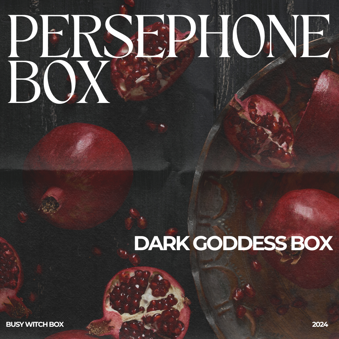 Persephone Dark Goddess Box