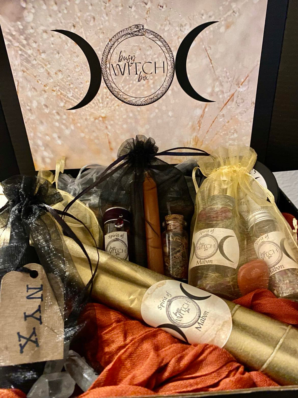 Mabon, Samhain & Yule Sabbat Box Set | Shadow Descent Trilogy | Busy Witch Box
