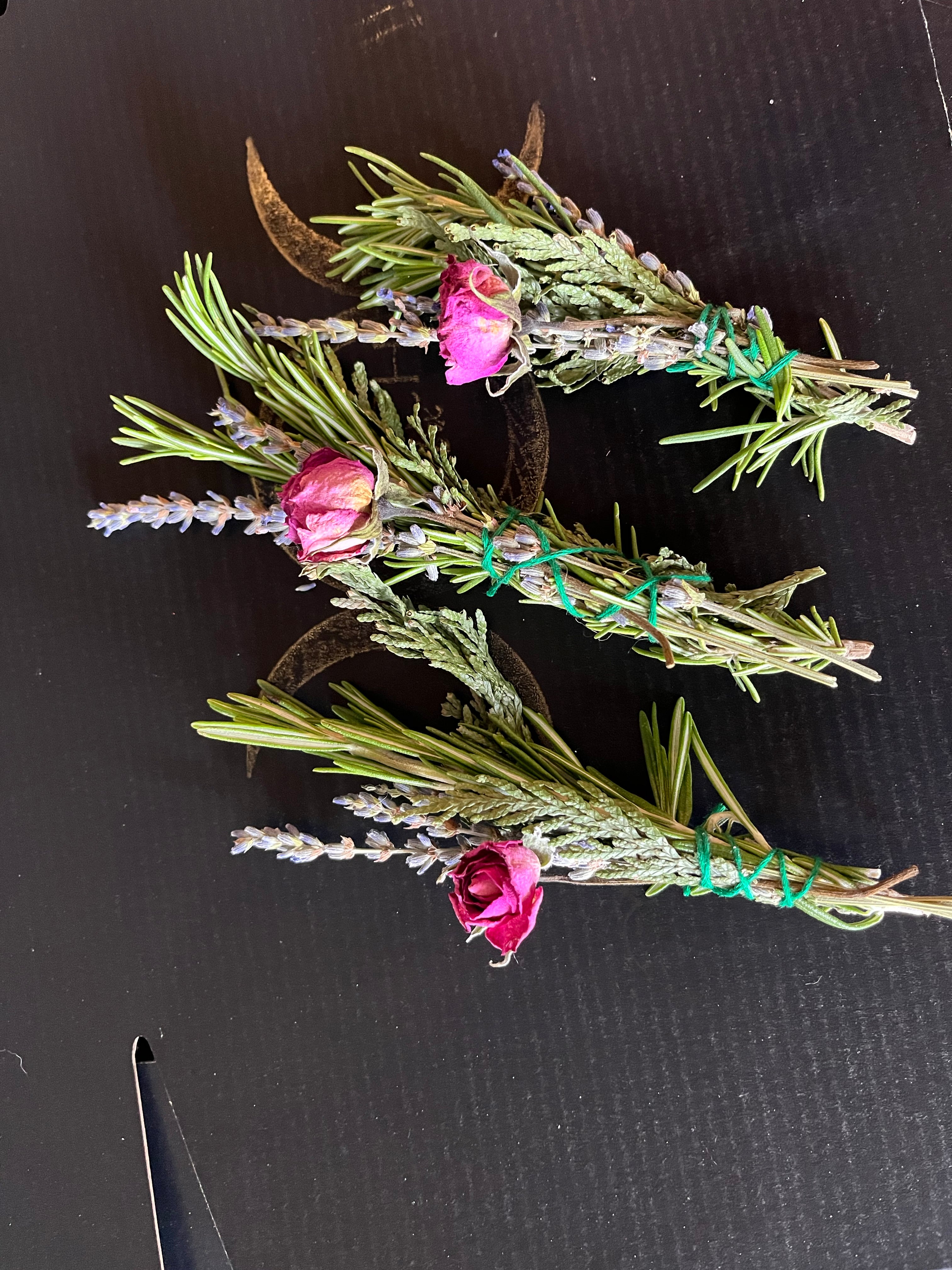 Rosemary and Lavender Cleansing Wand/ Cleansing Bundle/ Smudge Stick