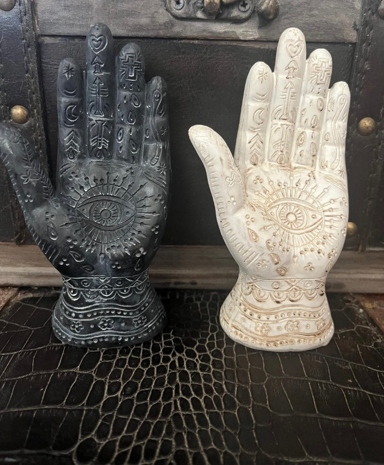 Palmistry Hand / Fortune Telling / Hamsa Hand / Evil Eye Protection
