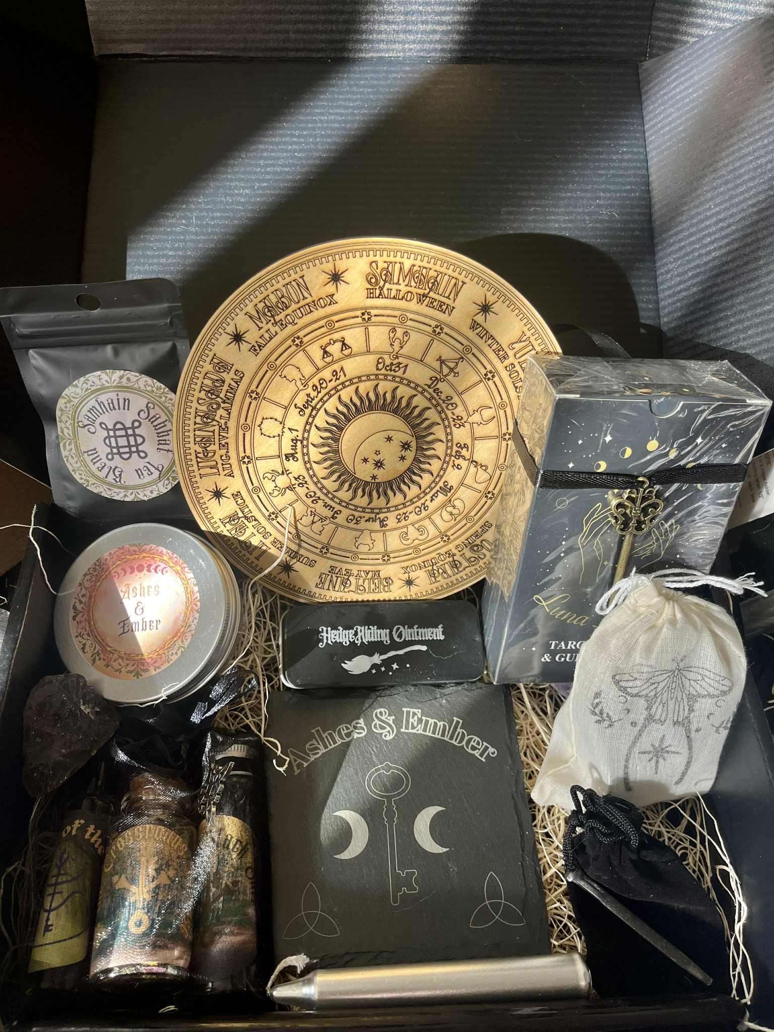 Wheel of the Year Sabbat Ritual Subscription- All 8 Sabbats Prepaid | Busy Witch Box