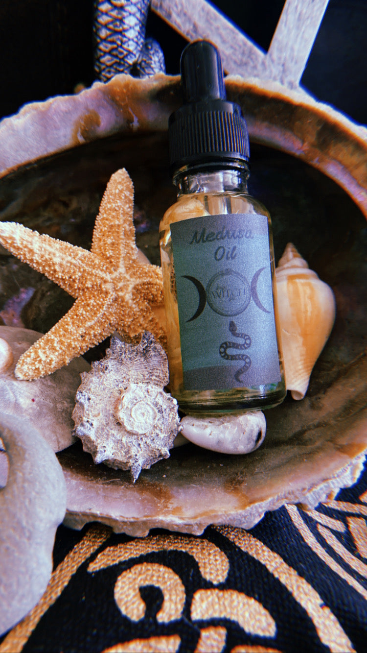 Serpent Sovereign-Medusa Anointing Oil of Transformation & Protection