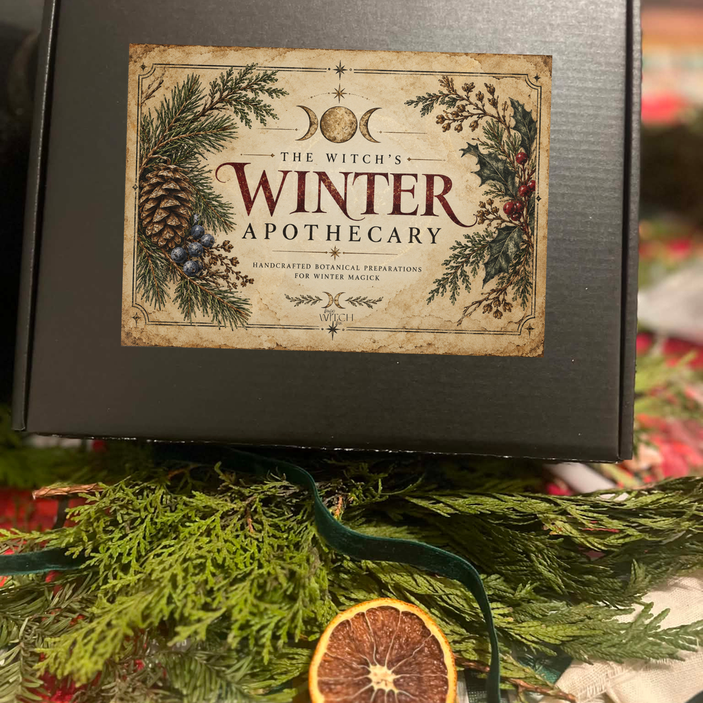 The Witch's Winter Apothecary | Handcrafted Witchcraft Gift Box