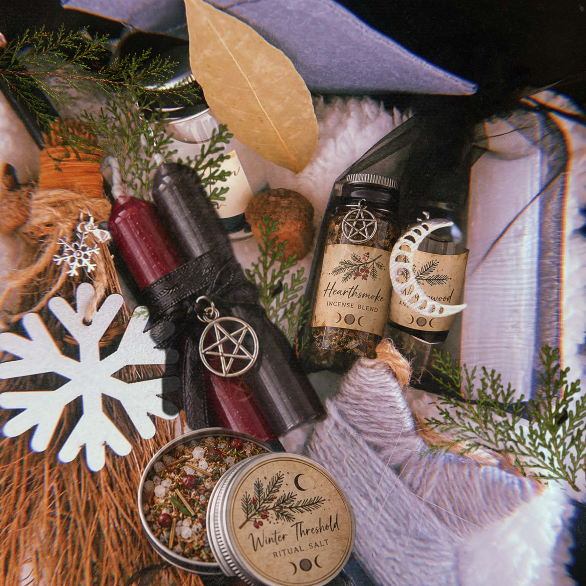 The Witch's Winter Apothecary | Handcrafted Witchcraft Gift Box