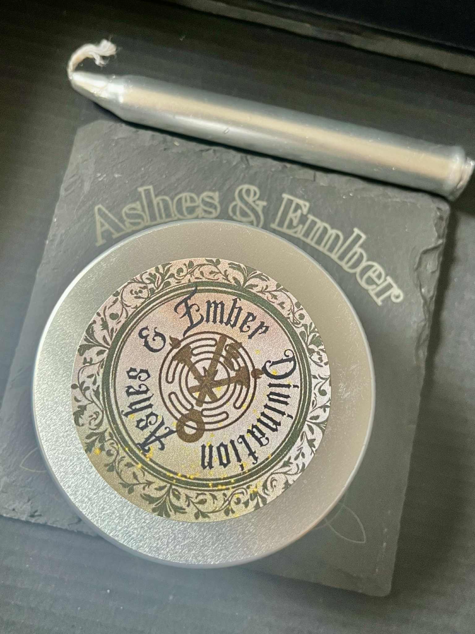 Ashes & Ember Divination Set | Witchcraft Ash Scrying & Spodomancy Tool