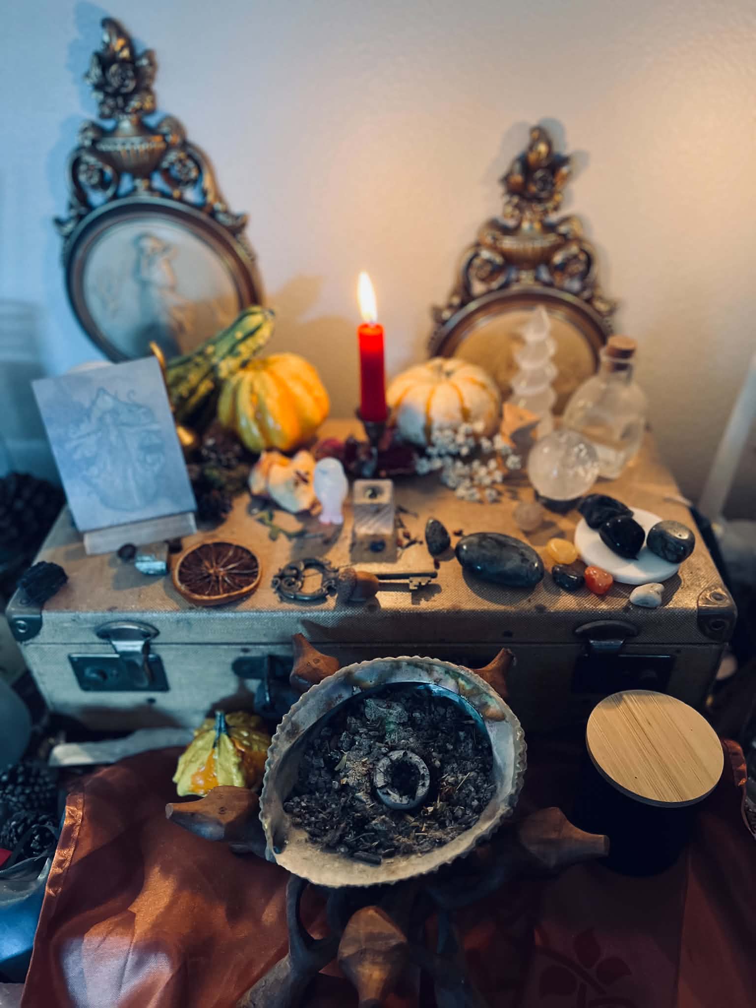 Jenna's Special Order-Three Sabbat Apothecary Sets | Mabon • Samhain • Yule